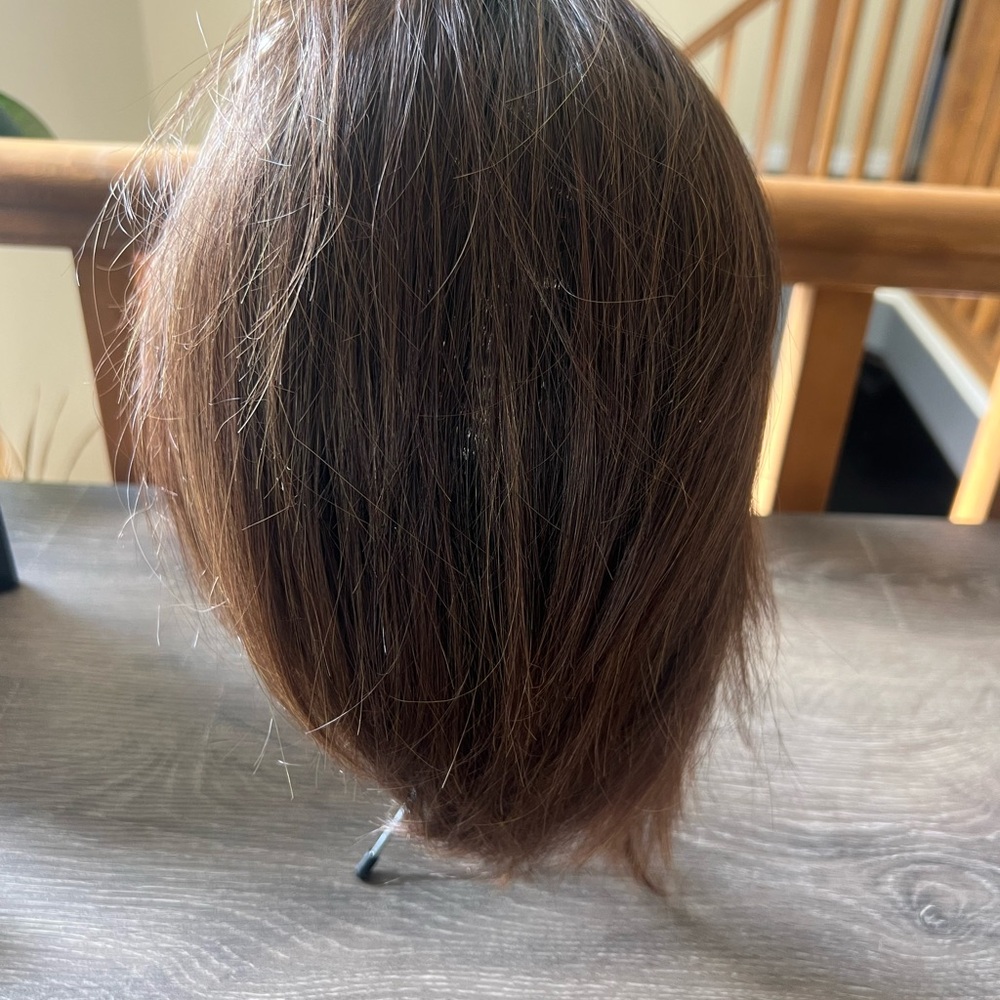 Heat Friendly Wig “Delta” in Chocolate Cake